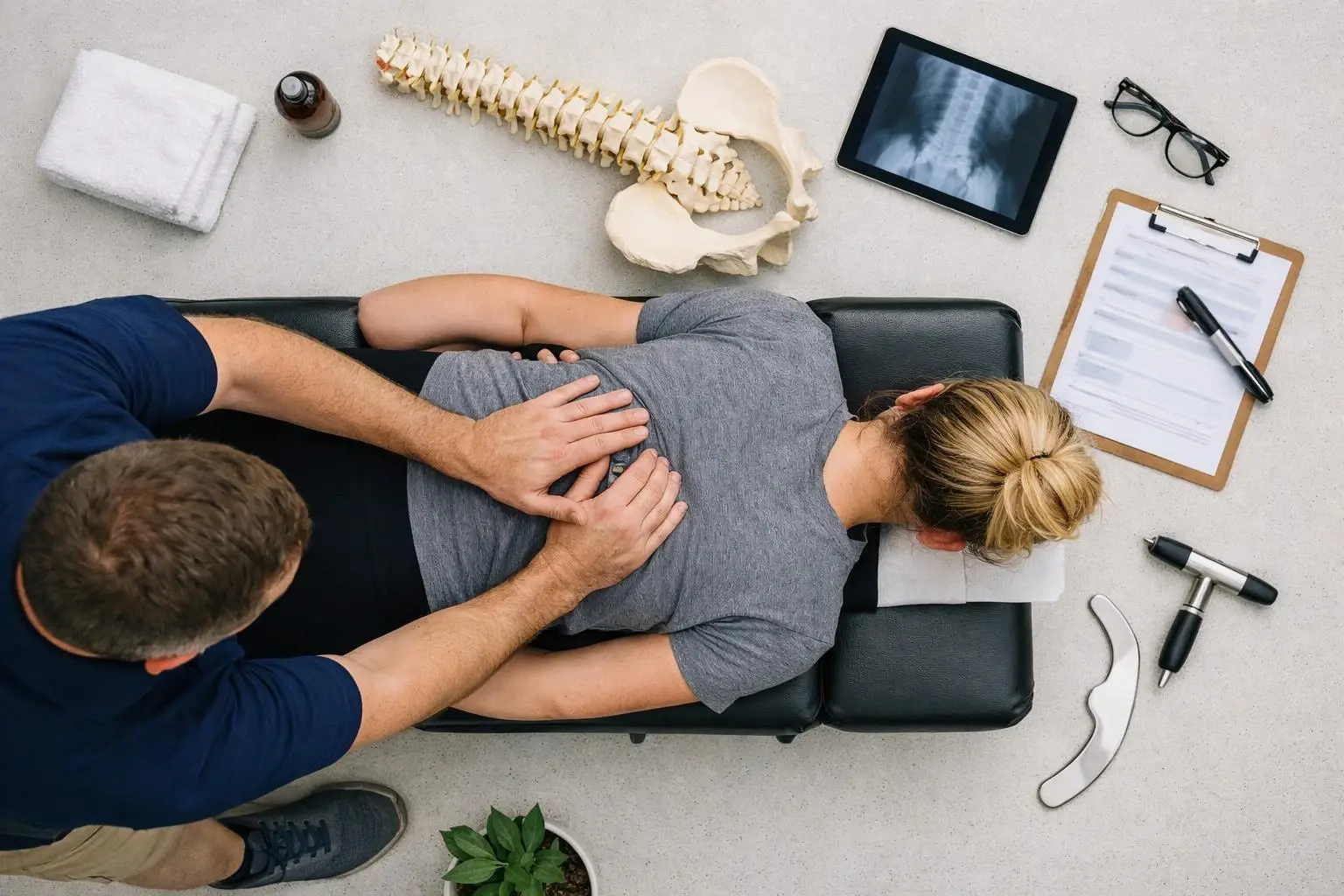 Chiropractic Manipulation in Chiropractor: Chiropractic Manipulation is a hands-on treatment method used by chiropractors...