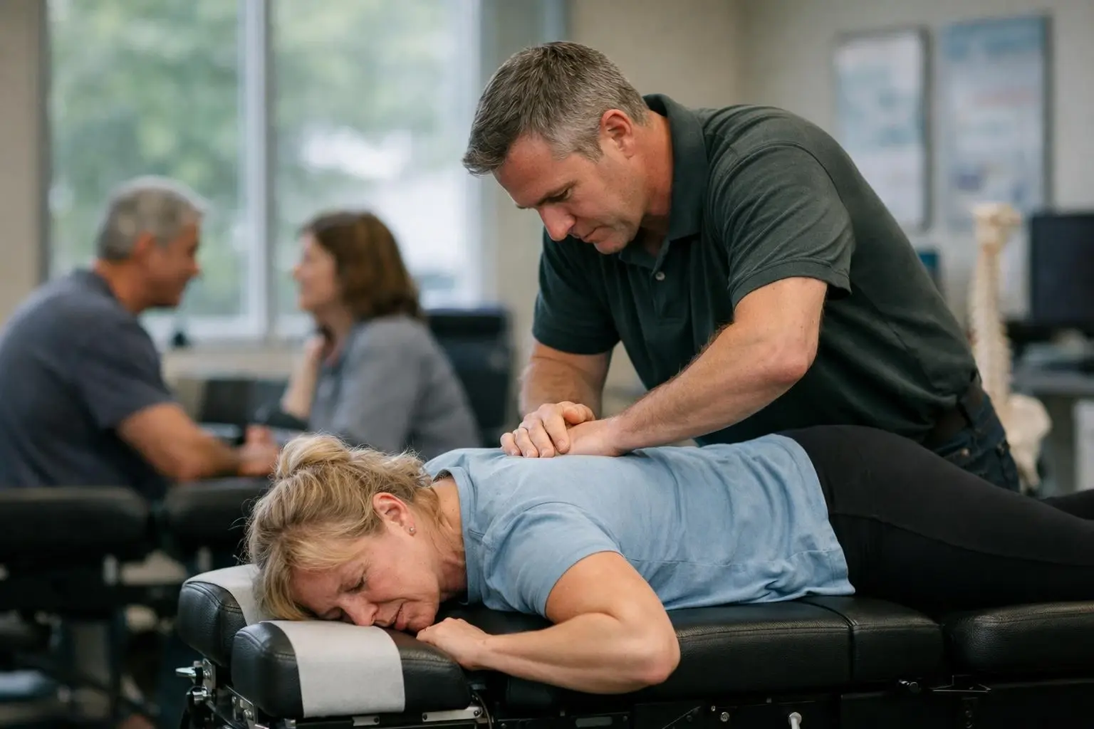 Chronic Pain in Chiropractor: Chronic Pain is persistent discomfort lasting longer than three months, even after—visual...