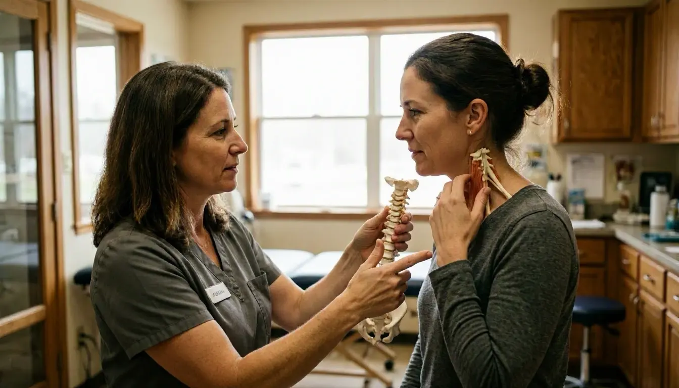 How Neck Strain applies to Chiropractor services in Hendersonville, United States—practical illustration